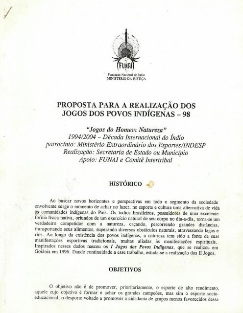Histórico e objetivos