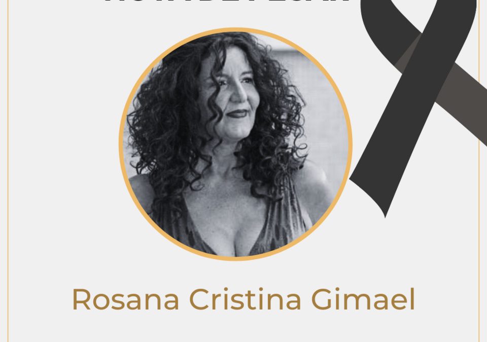Nota de falecimento: Rosana Cristina Gimael