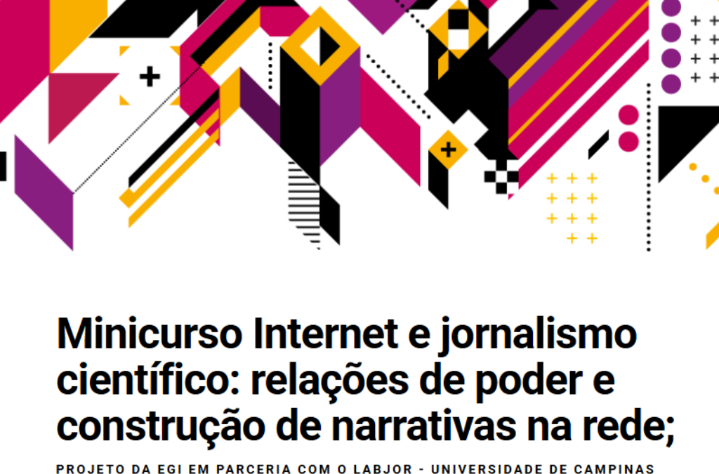 Minicurso para jornalistas científicos discute relações de poder e governança na internet